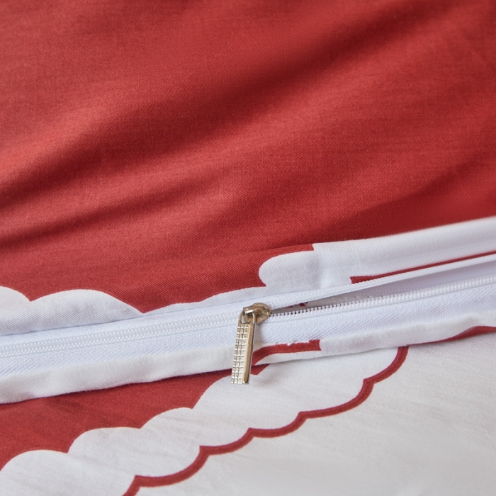 91家纺网 家纺一手货源 找家纺 怡家居 2022新款直播供货全棉印花四件套-第九批 心染