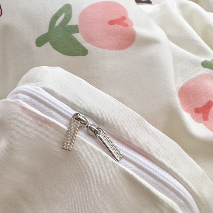 91家纺网 家纺一手货源 找家纺 怡家居 2022新款直播供货全棉卡通四件套 艾丽小兔