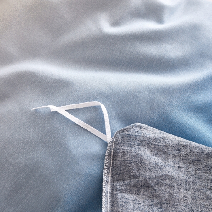 91家纺网 家纺一手货源 找家纺 怡家居 2022新款直播供货全棉印花四件套一 巴比伦-蓝