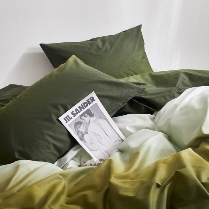 91家纺网 家纺一手货源 找家纺 怡家居 2022新款直播供货全棉印花四件套一 巴比伦-绿