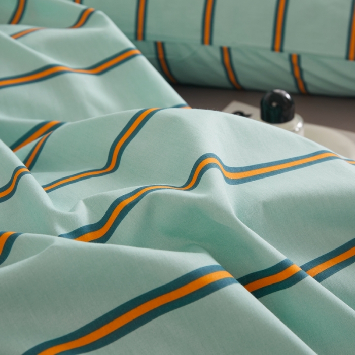 91家纺网 家纺一手货源 找家纺 怡家居 2022新款直播供货全棉印花四件套一 青涩