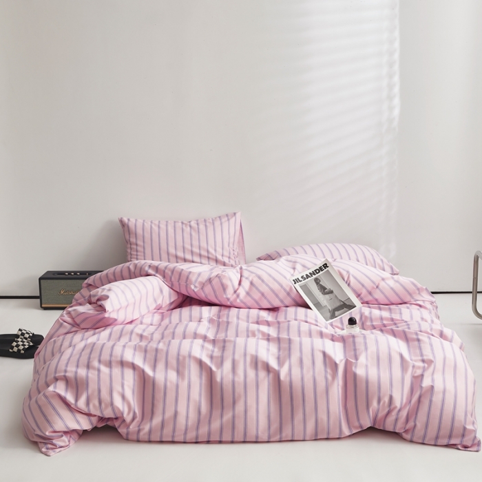 91家纺网 家纺一手货源 找家纺 怡家居 2022新款直播供货全棉印花四件套一 炙热