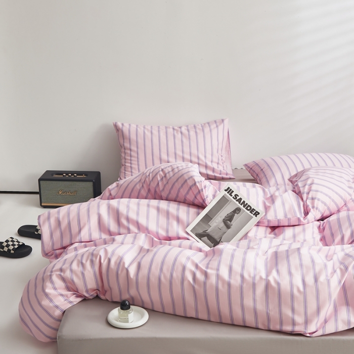 91家纺网 家纺一手货源 找家纺 怡家居 2022新款直播供货全棉印花四件套一 炙热