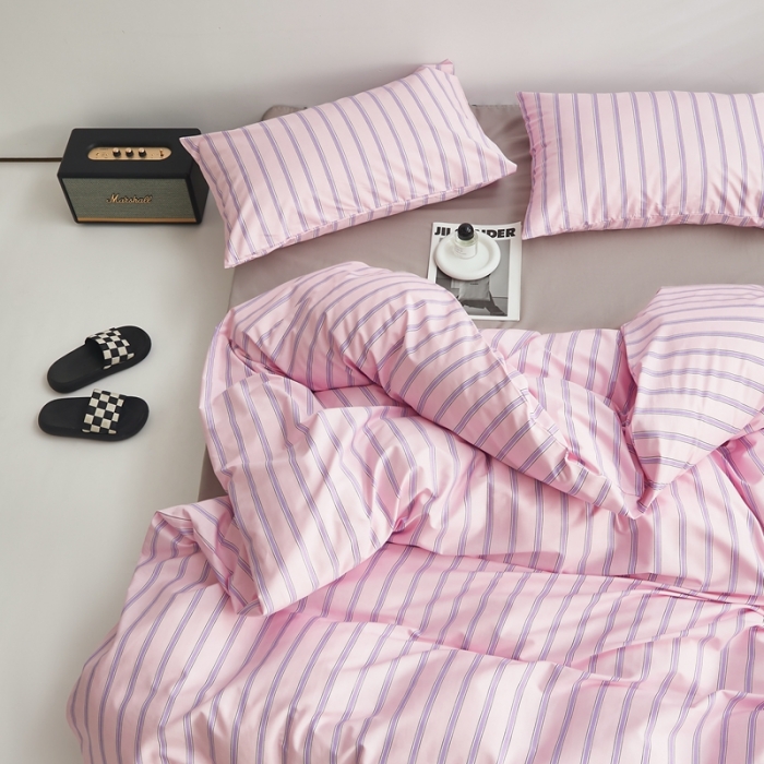 91家纺网 家纺一手货源 找家纺 怡家居 2022新款直播供货全棉印花四件套一 炙热