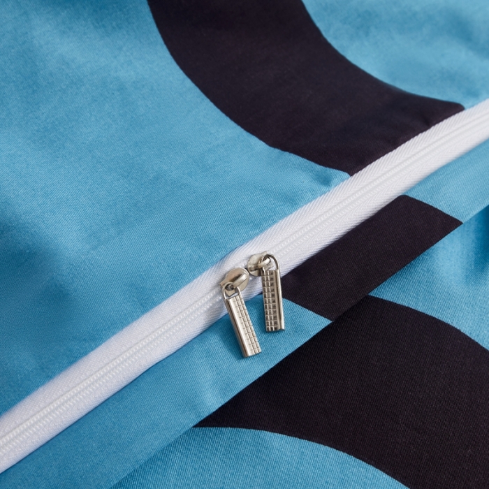 91家纺网 家纺一手货源 找家纺 怡家居 2022新款直播供货全棉印花四件套三 梵音-蓝