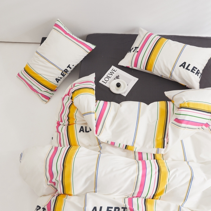 91家纺网 家纺一手货源 找家纺 怡家居 2022新款直播供货全棉印花四件套三 幻境