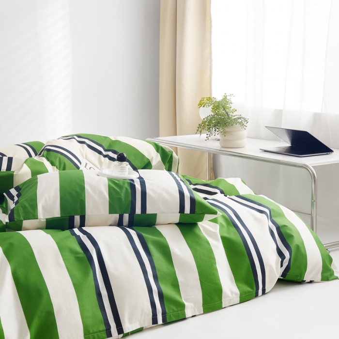 91家纺网 家纺一手货源 找家纺 怡家居 2022新款直播供货全棉印花四件套三 绿洲