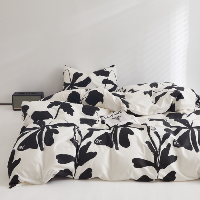 91家纺网 家纺一手货源 找家纺 怡家居 2022新款直播供货全棉印花四件套三 魅惑