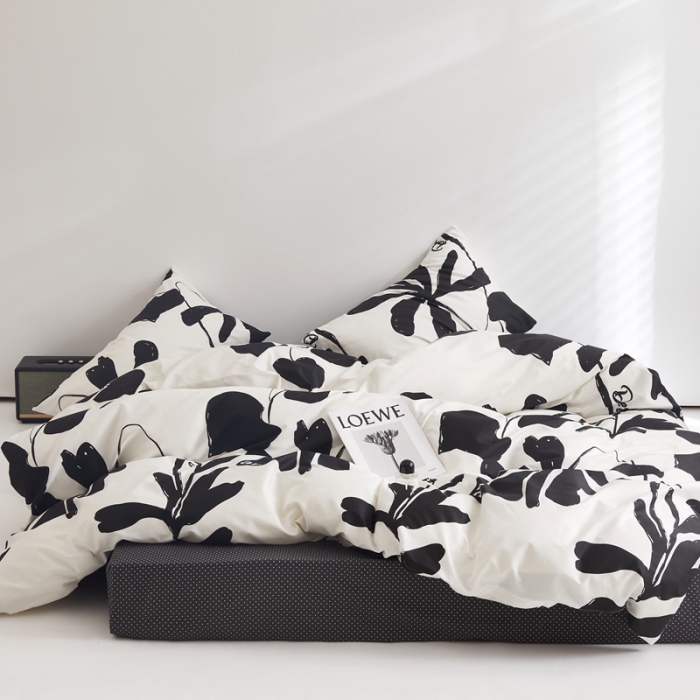 91家纺网 家纺一手货源 找家纺 怡家居 2022新款直播供货全棉印花四件套三 魅惑