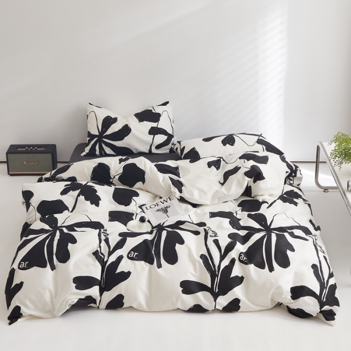 91家纺网 家纺一手货源 找家纺 怡家居 2022新款直播供货全棉印花四件套三 魅惑