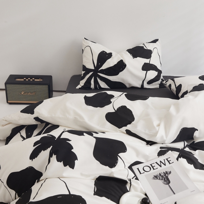 91家纺网 家纺一手货源 找家纺 怡家居 2022新款直播供货全棉印花四件套三 魅惑