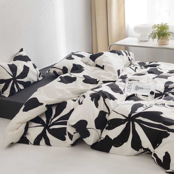 91家纺网 家纺一手货源 找家纺 怡家居 2022新款直播供货全棉印花四件套三 魅惑