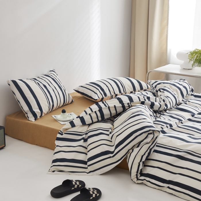 91家纺网 家纺一手货源 找家纺 怡家居 2022新款直播供货全棉印花四件套三 夜语