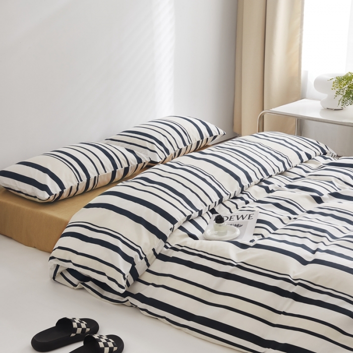 91家纺网 家纺一手货源 找家纺 怡家居 2022新款直播供货全棉印花四件套三 夜语