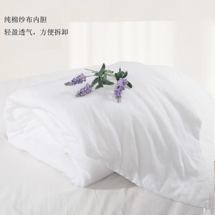 91家纺网 家纺一手货源 找家纺 （总）畅畅桑蚕丝全棉纱布内胆纯棉纱布双宫真蚕丝子母被夏被冬被