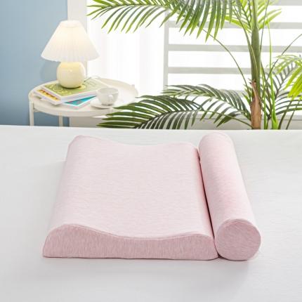 91家纺网 家纺一手货源 找家纺 （总）萌番宝 2022新款成人乳胶低枕+圆柱颈椎乳胶枕