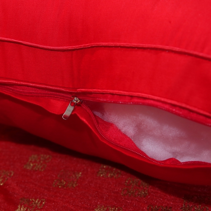 91家纺网 家纺一手货源 找家纺 （总）赛格时代 新款全棉贡缎婚庆羽丝绒枕 婚庆枕芯