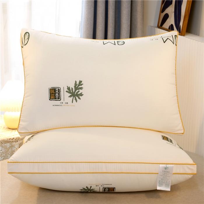 91家纺网 家纺一手货源 找家纺 新款艾草枕头 艾草驱蚊单人颈椎枕芯