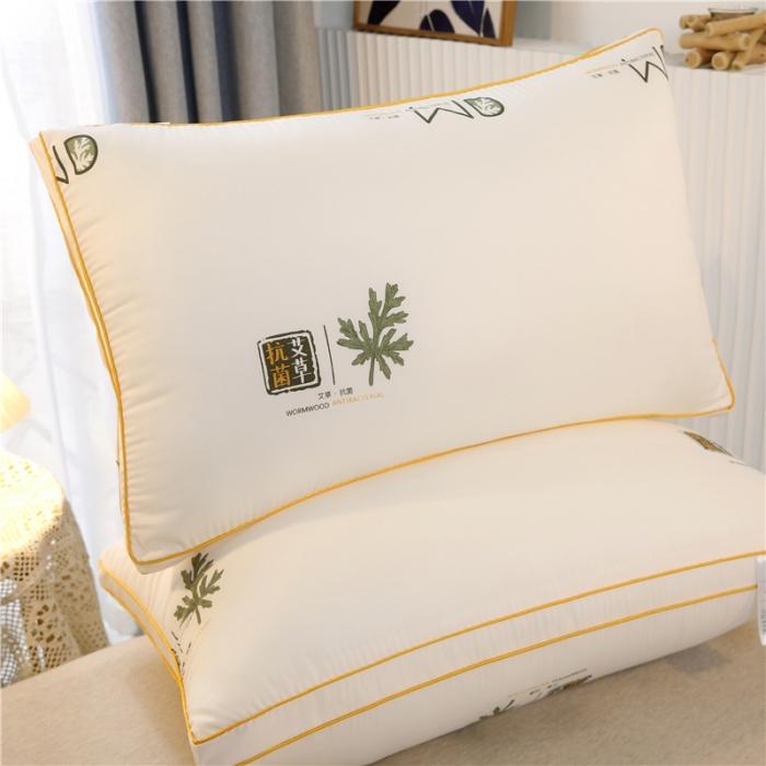 91家纺网 家纺一手货源 找家纺 新款艾草枕头 艾草驱蚊单人颈椎枕芯