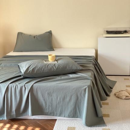 91家纺网 家纺一手货源 找家纺 （总）例外Home 2023新款水洗棉单品床单