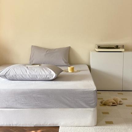 91家纺网 家纺一手货源 找家纺 （总）例外Home 2023新款水洗棉单品床笠