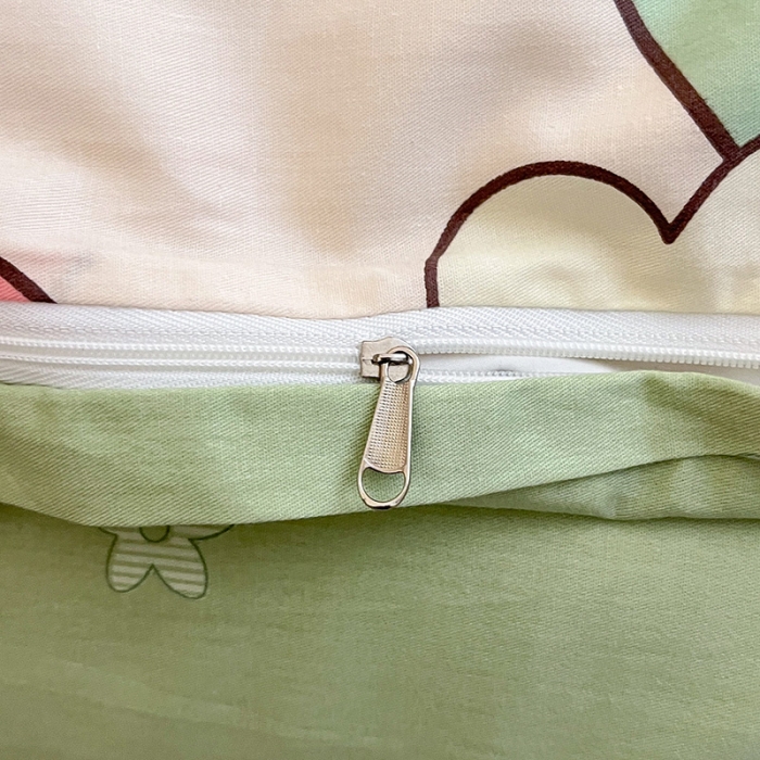 91家纺网 家纺一手货源 找家纺 金丝鸟 2023春夏新品40s全棉13070花卉四件套 花溪