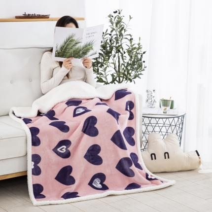 91家纺网 家纺一手货源 找家纺 （总）舒梦琪 2023爆款冬季加厚绒毯披肩毯午睡毛毯