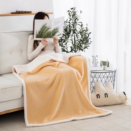 91家纺网 家纺一手货源 找家纺 （总）舒梦琪 2023爆款冬季加厚绒毯披肩毯午睡毛毯