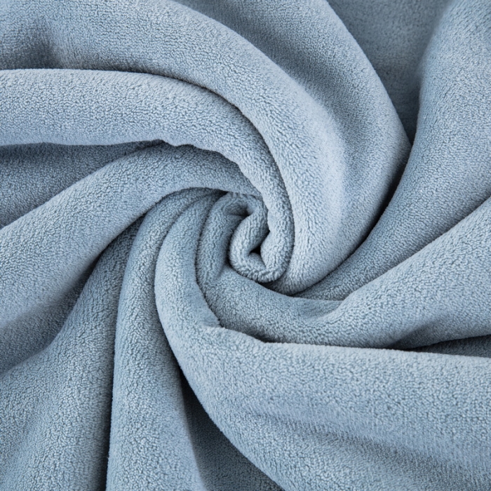 91家纺网 家纺一手货源 找家纺 舒梦琪 2023爆款冬季加厚绒毯披肩毯午睡毛毯 湖蓝