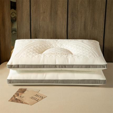 （总）珍贝 2023新款欧式轻奢乳胶枕枕头枕芯