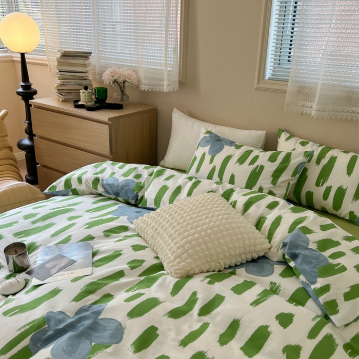 91家纺网 家纺一手货源 找家纺 （总）时年 2023新款全棉小可爱系列四件套