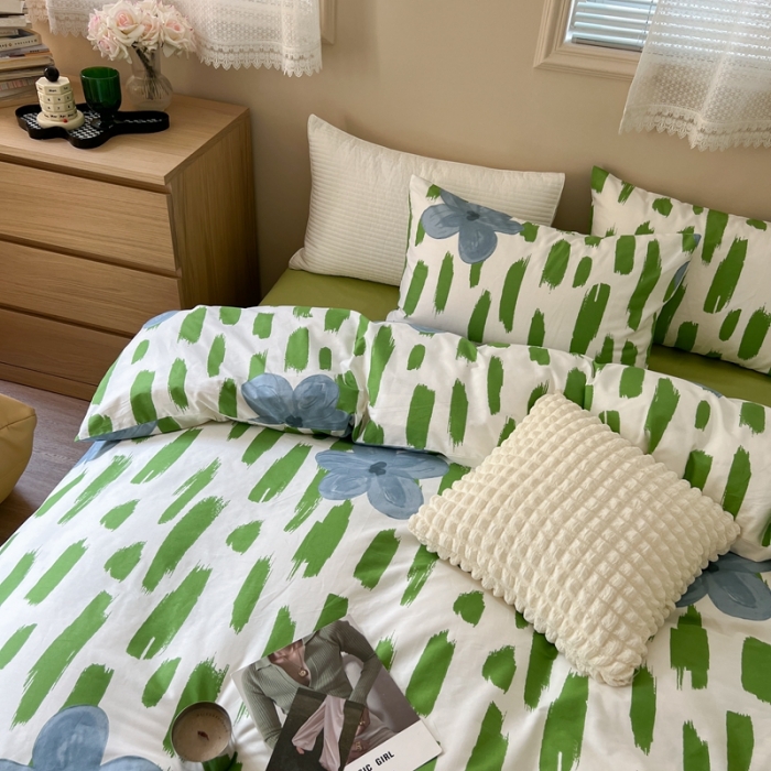 91家纺网 家纺一手货源 找家纺 （总）时年 2023新款全棉小可爱系列四件套