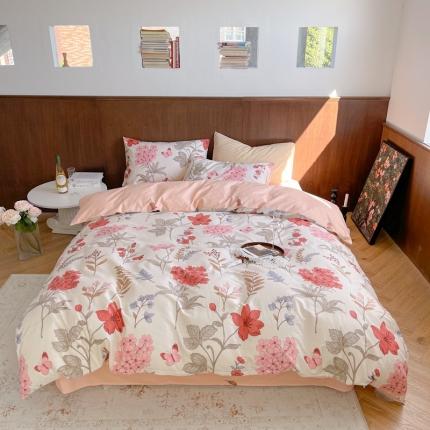 时年 2023新款全棉小可爱系列四件套 丹青