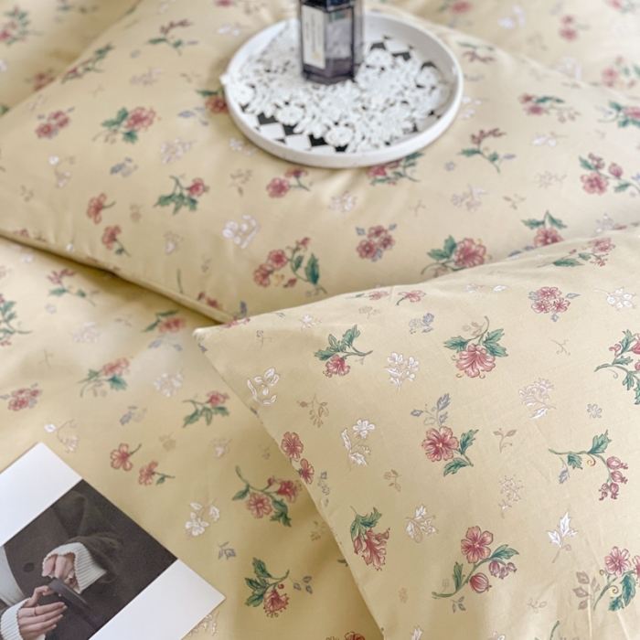 91家纺网 家纺一手货源 找家纺 时年 2023新款全棉小可爱系列四件套 西西里