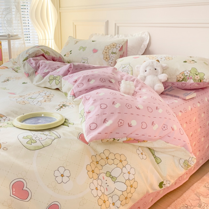 91家纺网 家纺一手货源 找家纺 （总）感遇2022新款全棉印花四件套系列