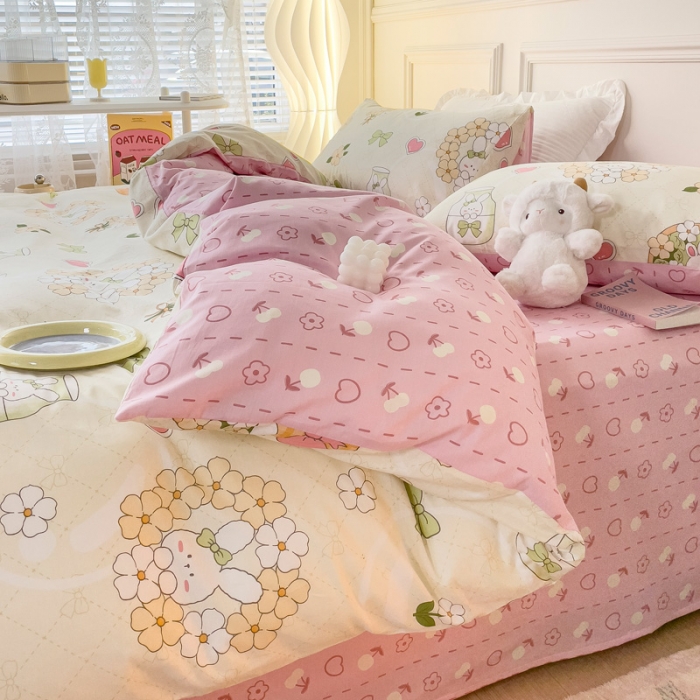 91家纺网 家纺一手货源 找家纺 （总）感遇2022新款全棉印花四件套系列