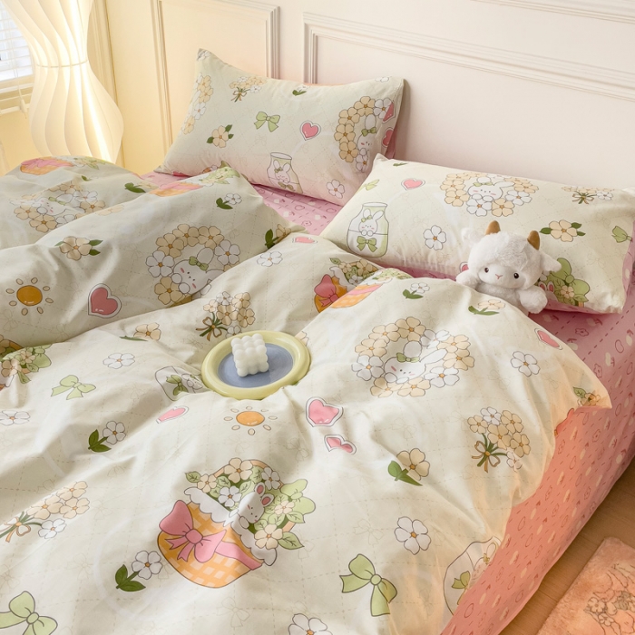 91家纺网 家纺一手货源 找家纺 （总）感遇2022新款全棉印花四件套系列