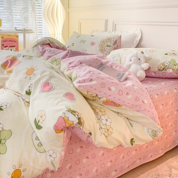 91家纺网 家纺一手货源 找家纺 （总）感遇2022新款全棉印花四件套系列