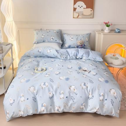 感遇2022新款全棉印花四件套系列 萌萌鸭