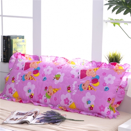 91家纺网 家纺一手货源 找家纺 喜相逢家纺 2024新款 D17-全棉夹棉双人枕套