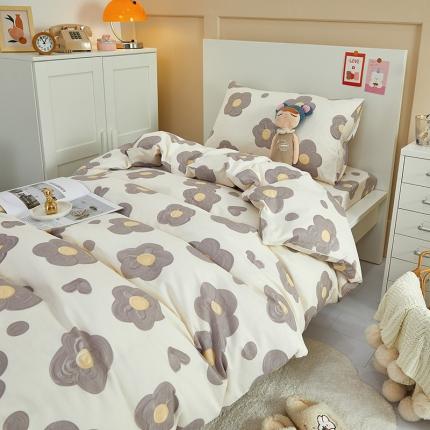 91家纺网 家纺一手货源 找家纺 （总）金丝鸟 2022新款全棉斜纹13370三件套