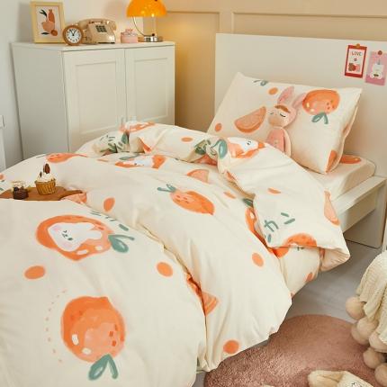 91家纺网 家纺一手货源 找家纺 （总）金丝鸟 2022新款全棉斜纹13370三件套