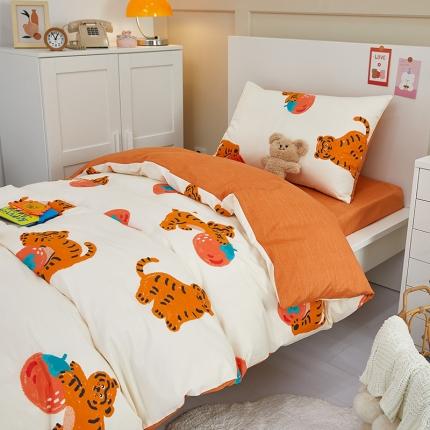 91家纺网 家纺一手货源 找家纺 （总）金丝鸟 2022新款全棉斜纹13370三件套