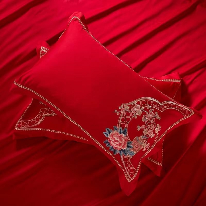 91家纺网 家纺一手货源 找家纺 （总）丰淘 2023新款婚庆枕套