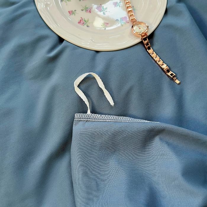 91家纺网 家纺一手货源 找家纺 怡家居 2022新款全棉100支磨毛四件套 南非蓝-薄荷绿