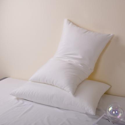 91家纺网 家纺一手货源 找家纺 五星级酒店宾馆单人民宿全棉纯棉家用一对枕头白色护颈椎助睡眠枕芯9