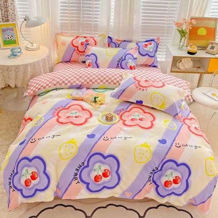 91家纺网 家纺一手货源 找家纺 （总）文黛 2025新款植物羊绒-单被套场景一