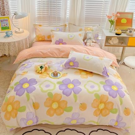 91家纺网 家纺一手货源 找家纺 （总）文黛 2025新款植物羊绒-单被套场景一