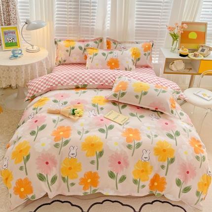 91家纺网 家纺一手货源 找家纺 （总）文黛 2025新款植物羊绒-单被套场景一