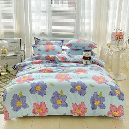 91家纺网 家纺一手货源 找家纺 （总）文黛 2025新款植物羊绒-单被套场景一